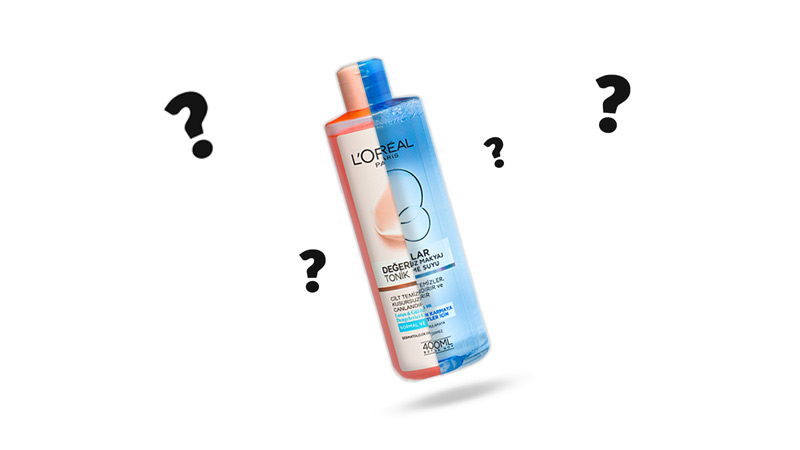 تفاوت میسلار واتر با تونر