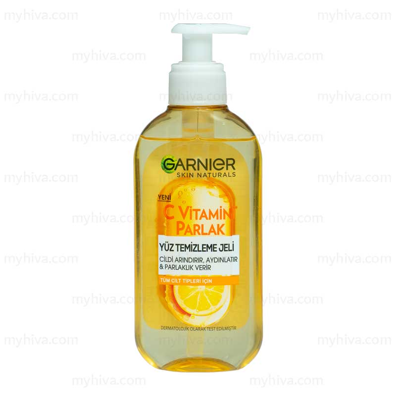 ژل شستشوی صورت گارنیر ویتامین C